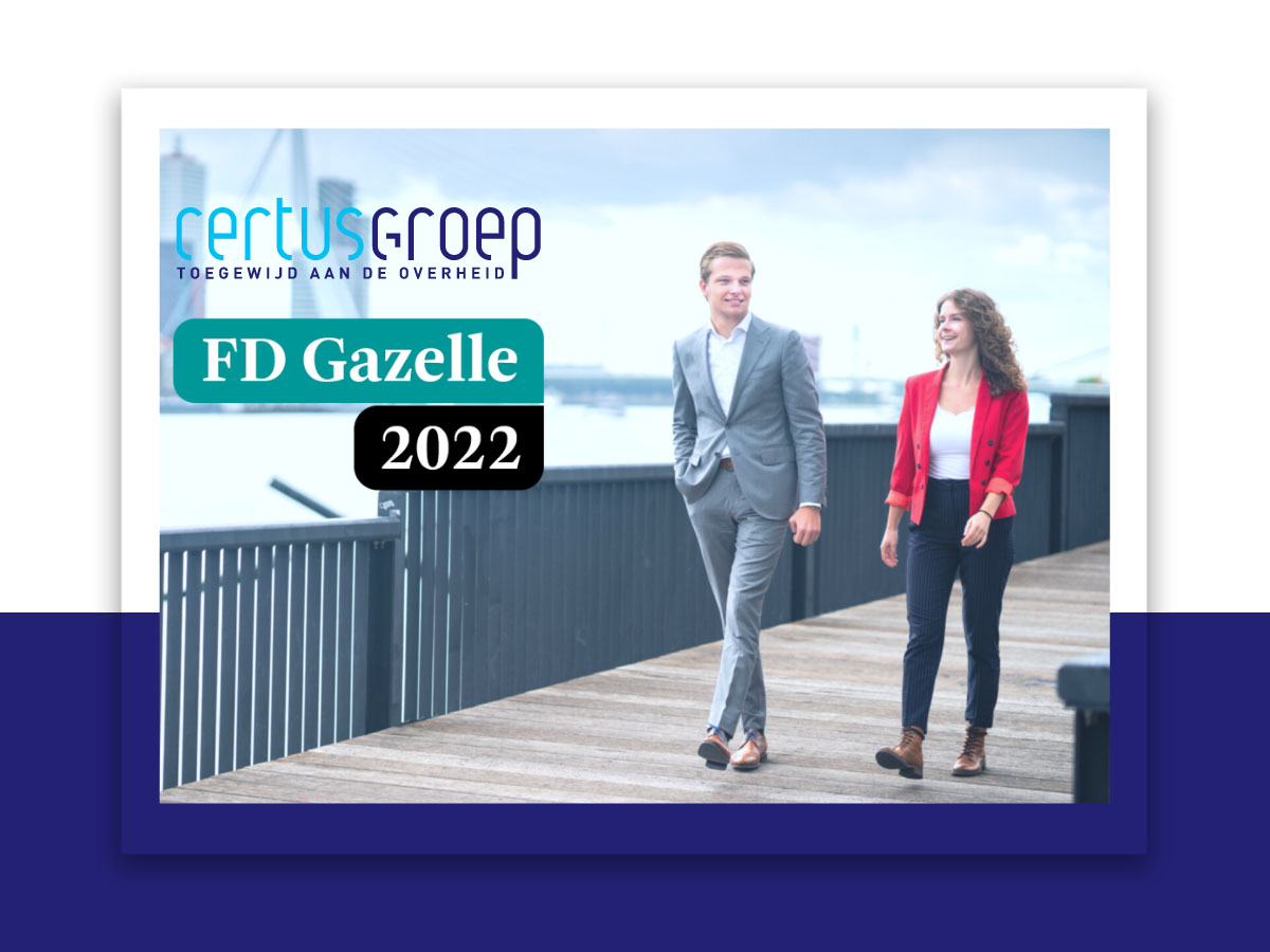 Certus Groep wint FD Gazellen award
